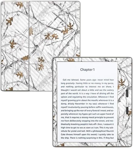 جلد من ألياف الكربون MightySkins لجهاز Amazon Kindle Oasis 7 بوصة (الجيل التاسع) - إخفاء اللون الوردي | لمسة نهائية واقية ومتينة من ألياف الكربون | سهلة التطبيق والإزالة وتغيير الأنماط | صنع في الولايات المتحدة الأمريكية in Kuwait