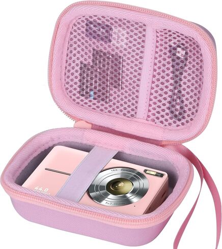 Storage Case Compatible with CAMKORY/VAHOIALD/AiTechny/KODAK/Lecran Digital Camera Kids Digital Point Shoot Camera (Green Case) in Saudi Arabia