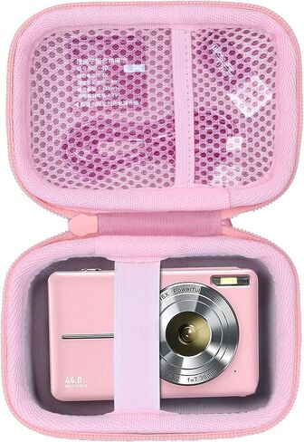 Storage Case Compatible with CAMKORY/VAHOIALD/AiTechny/KODAK/Lecran Digital Camera Kids Digital Point Shoot Camera (Green Case) in Saudi Arabia