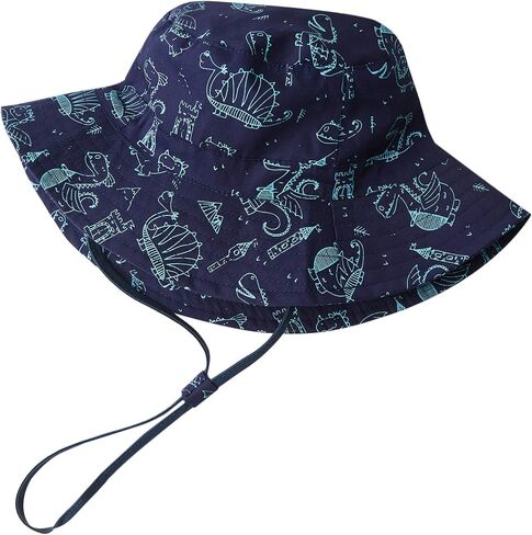 Baby Sun Hat Toddler Bucket Hats Summer Sun Protective Kids Beach Hats Wide Brim Outdoor Camping Hat for Boys Girls in Saudi Arabia