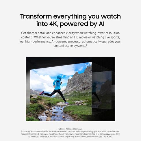 سلسلة سامسونج LPU7D مقاس 120 بوصة، جهاز العرض الليزري الذكي للتلفزيون الذكي بدقة 4K AI مقاس 120 بوصة للمسرح المنزلي مع مركز الألعاب، وتعزيز الرؤية، وصوت قوي، وأليكسا مدمج، SP-LPU7DSA، 2024 in Saudi Arabia