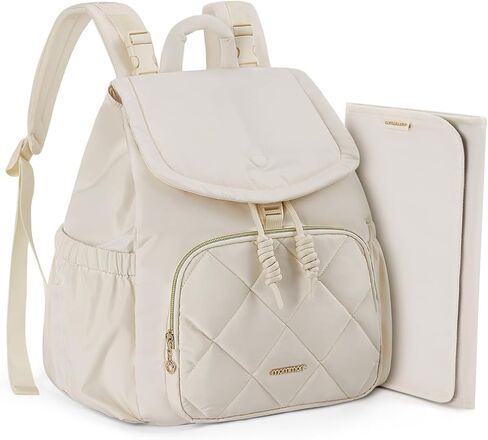 mommore Diaper Bag Backpack, Small Diaper Backpack for Travel, Lightweight Drawstring Baby Bag with Stroller Straps in Kuwait
