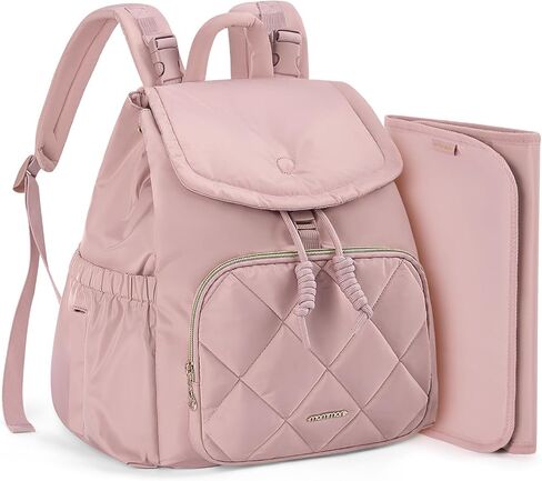 mommore Diaper Bag Backpack, Small Diaper Backpack for Travel, Lightweight Drawstring Baby Bag with Stroller Straps in Kuwait
