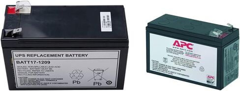 APC Worldwide Power Supply UPS Replacement Battery UPS Models BE650G, BE750G, BR700G, RBC17 (BATT17-1209) in Saudi Arabia