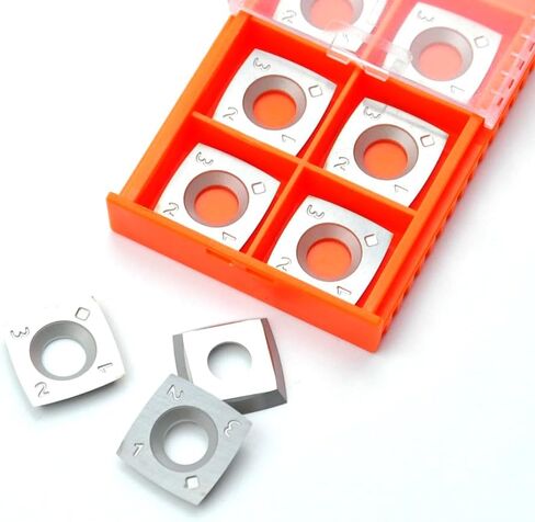 15mm with 4'' Radius Carbide Inserts Cutters(15x15x2.5mm-R100 with Screws) Fits Spiral/Helical Planer Cutter Head Lathe Woodturning Tools. in Saudi Arabia