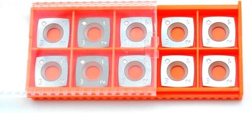 15mm with 4'' Radius Carbide Inserts Cutters(15x15x2.5mm-R100 with Screws) Fits Spiral/Helical Planer Cutter Head Lathe Woodturning Tools. in Saudi Arabia