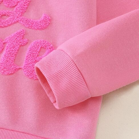 سم C & M WODRO سترة الأخت الكبرى طفل رضيع فتاة الشنيل التصحيح Crewneck البلوز القمم الرضع الأخت الكبرى قميص الزي in Kuwait