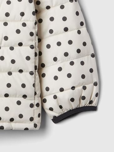 GAP Baby Girls' Logo Lightweight Puffer Jacket in Saudi Arabia