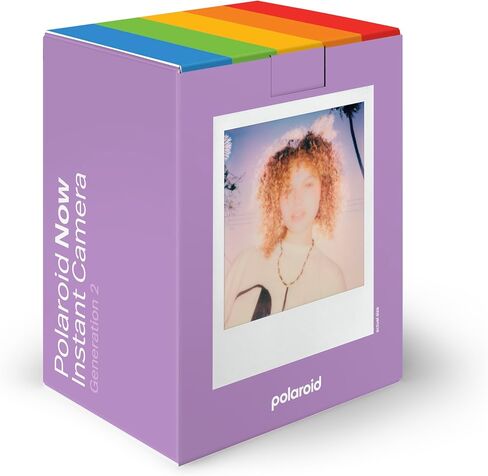 Polaroid Now 2nd Generation I-Type Instant Film Camera - Vintage White (9130) in Saudi Arabia