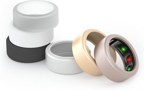 Silicone Cover Compatible with Oura Ring Gen 4/3, Elastic Protector for ULTRAHUMAN Ring AIR Working Out Accessories Men Women in Saudi Arabia