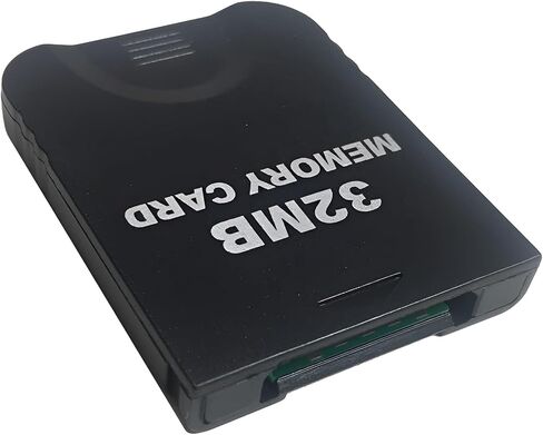 بطاقة ذاكرة GameCube عالية السرعة سعة 16 ميجابايت (251 قطعة) - متوافقة مع وحدات تحكم Nintendo GameCube وWii - مجموعة ملحقات ألعاب الفيديو باللون الأسود in Saudi Arabia