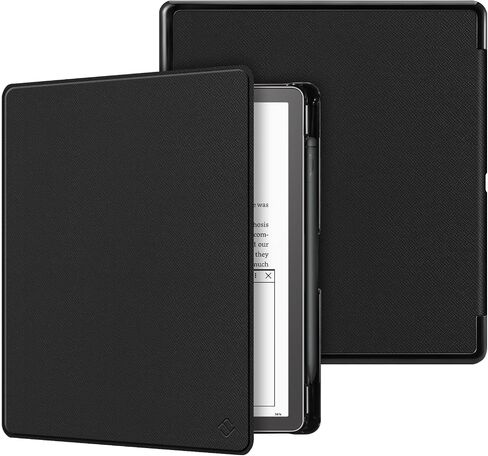 Fintie Slim Case for Kindle Scribe 10.2 Inch 2024/2022, Vintage Brown | Built-in Pen Holder, Lightweight Book Folio Cover, PU Leather with Hard Back Shell, Magnetic Closure, Auto Wake/Sleep in Kuwait