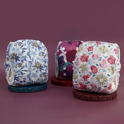 ALVABABY 3pcs Large Baby Swim Diapers Reuseable Washable & Adjustable for Swimming Lesson & Baby Boy and Girl 3ZSWY02T in Kuwait