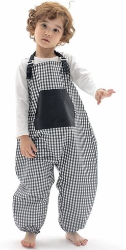 Unisex Baby Toddler Children Waterproof Jumpsuit Jumpsuit Overalls Art Smock (1~6 age) in Saudi Arabia