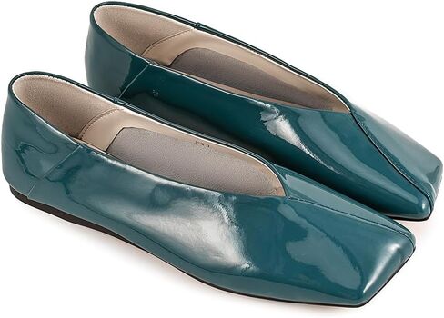 Womens Ballet Flats Square Toe Ballet Flats Shoes for Women Dress Shoes Loafers Comfortable Dressy in Saudi Arabia