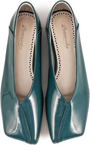 Womens Ballet Flats Square Toe Ballet Flats Shoes for Women Dress Shoes Loafers Comfortable Dressy in Saudi Arabia