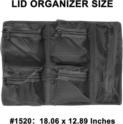 منظم غطاء لجراب Pelican 1510 مناسب للحافظة الداخلية مقاس 20.87 × 11.42 بوصة أو حافظة كاميرا أكبر صندوق جاف للغوص in Kuwait