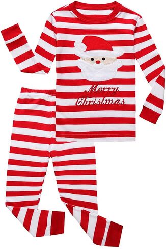 Family Feeling Little Boys Pajamas Sets 100% Cotton Long sleeve Pjs in Kuwait