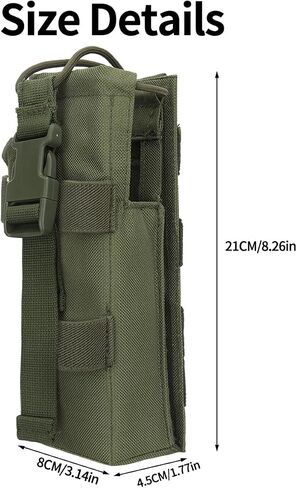 التكتيكية مول راديو الحافظة حامل حالة العسكرية الثقيلة أجهزة الراديو الحافظة حقيبة ل AR-152 AN/PRC-152 148 UV-25 طريقتان لاسلكي لاسلكي تخزين قابل للتعديل in Saudi Arabia