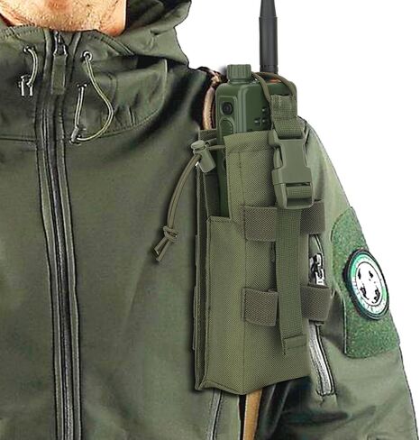 التكتيكية مول راديو الحافظة حامل حالة العسكرية الثقيلة أجهزة الراديو الحافظة حقيبة ل AR-152 AN/PRC-152 148 UV-25 طريقتان لاسلكي لاسلكي تخزين قابل للتعديل in Saudi Arabia