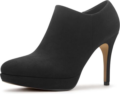 Women's Platform Booties Stiletto Ankle Boots High Heel Booties Winter Dress Shoes in Saudi Arabia