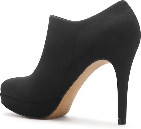 Women's Platform Booties Stiletto Ankle Boots High Heel Booties Winter Dress Shoes in Saudi Arabia