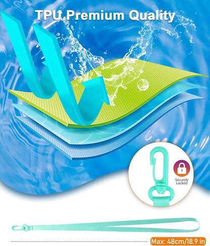 7'' Waterproof Phone Pouch for Cruise Ship Essentials 2024, IPX8 Dry Bag for Vacation Beach Essentials Kayak Accessories Case for iPhone 15 14 13 12 11 Plus Pro Max Samsung Pixel Black - 3D Curved in Saudi Arabia