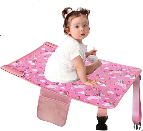 سرير طائرة للأطفال الصغار، أساسيات السفر بالطائرة للأطفال، سرير طائرة محمول للأطفال للرحلات الجوية، يجب اقتناء الطائرة للأطفال مما يجعل رحلتك ممتعة ومريحة (أزرق) in Kuwait