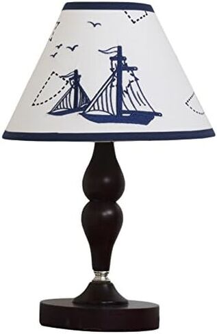 Nursery Lamp Shade with Elephants Embroidery, Cute Baby, Infant & Kids Bedrooms Decor and Accessories Without Base, Blizzard Blue Grey Elephant, 7" x 10" x 4", 2 lb in Saudi Arabia