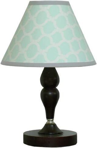 Nursery Lamp Shade with Elephants Embroidery, Cute Baby, Infant & Kids Bedrooms Decor and Accessories Without Base, Blizzard Blue Grey Elephant, 7" x 10" x 4", 2 lb in Saudi Arabia