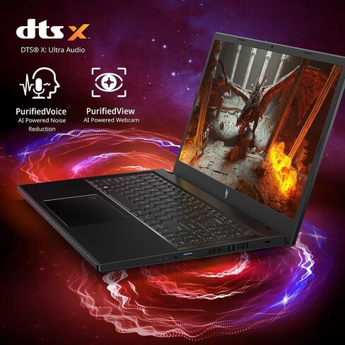 Acer Nitro V Gaming Laptop | Intel Core i9-13900H Processor | NVIDIA GeForce RTX 4060 Laptop GPU | 15.6" FHD IPS 180Hz Display | 16GB DDR5 | 1TB Gen 4 SSD | WiFi 6 | Backlit KB | ANV15-51-99XD in Saudi Arabia