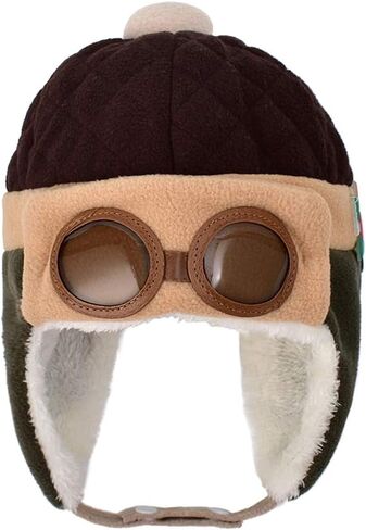 قبعة شتوية دافئة ناعمة من HUIANER للأطفال الصغار والأولاد والبنات، والحفلات ذات الطابع الخاص، والتصوير الفوتوغرافي للقهوة in Kuwait