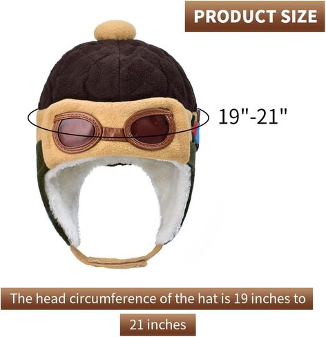 قبعة شتوية دافئة ناعمة من HUIANER للأطفال الصغار والأولاد والبنات، والحفلات ذات الطابع الخاص، والتصوير الفوتوغرافي للقهوة in Kuwait