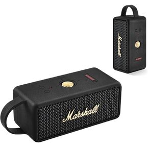 Speaker Case Cover for Marshall Emberton III Portable Bluetooth Speaker Case， 3Colors Available，for Mountaineering Hiking Outdoor Travel Compatible with Marshall Emberton III Case (Off White)