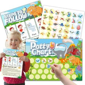 Underwater World Reward Chart, a Must-Haves for Potty Training, Provides Rewards and Prizes for Toddlers Boys Girls Kids When Learning Potty Training Tips