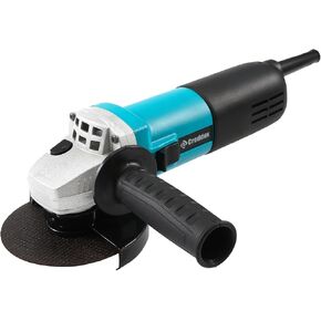 Power Angle Grinder Tool 4.5 Inch 7.5 Amp Electric Metal Grinder Power Tool With Grinding Wheels, Cutting Wheels And Flap Discs for Cutting, Grinding and Rust Removal yellow Set