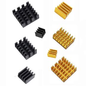 Raspberry Pi 4b Heatsink, Raspberry Pi Heatsink Aluminum Heatsink with Thermal Conductive Adhesive Tape for Raspberry Pi 4 Model B