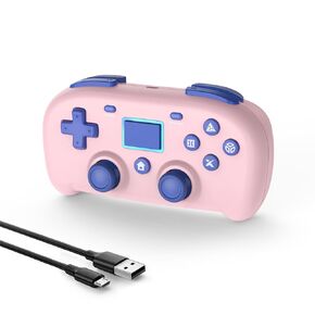 DYONDER Wireless Controller for PS4,Mini Style PS4 Gamepad Compatible with PS4/Pro/Slim,PC Game Remote for Window10/8/7,Gaming Controller with Dual Vibration/6-Axis Sensor/Audio Function