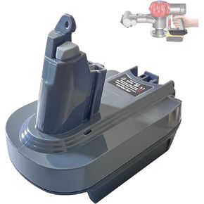 Adapter for Dewalt 20V Battery Compatible with for Dyson V7 V8 Vacuum Cleaner, for Dewalt 20V Battery Series, Replacement for Dyson V7 V8 Series Vacuum Cleaner Installation Parts.Only Battery Adapter