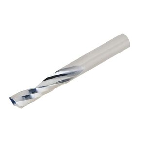 LMT Onsrud 65-025 Solid Carbide Upcut Spiral O Flute Cutting Tool, Inch, Uncoated (Bright) Finish, 25 Degree Helix, 1 Flute, 2.5000" Overall Length, 0.2500" Cutting Diameter, 0.2500" Shank Diameter