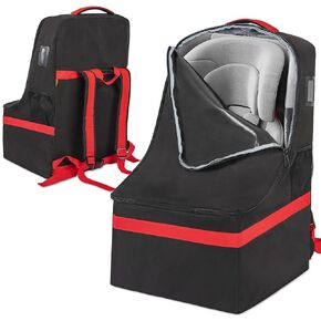 Car Seat Travel Bag Heavy Duty Car Seat Bag For Airplane Gate Check Car Seat Travel Bag With Shoulder Strap