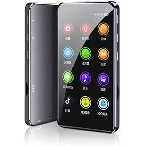 MP4 Player, 3.97 IPS Full MP4 MP3 Player, Android Streaming Music Player with Bluetooth, & Speaker, Portable HiFi Sound Walkman Digital Recorder, Up to 128GB