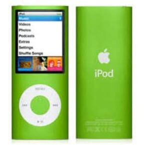 مشغل موسيقى متوافق مع MP4/MP3 - Apple iPod Nano الجيل الرابع (أحمر، 8 جيجابايت) (متجدد)