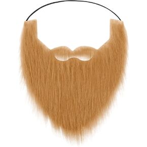 Grey Old Man Fake Mustache for Kids Material Is Safe and Comfortable Easy to Wear Fake Beard Clothing for Kids Adults and Teens Costume Beard Halloween Christmas Costume Party Cosplay