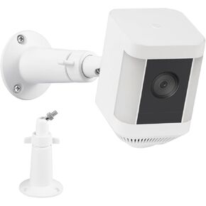 Adjustable Wall Mount for Ring Spotlight Cam Plus/Pro (Battery), 360°Degree Adjustable and Easy-to-Install Mounting Bracket for Your Security Camera, 1 Pack