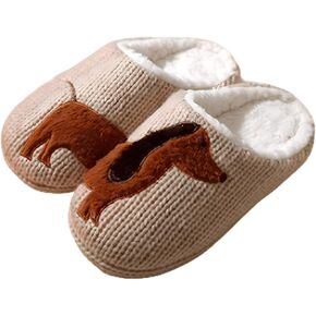 Fuzzy Slippers Warm Fluffy Slippers Plush Animal Slippers Cute Slippers For Women Houseshoes For Women