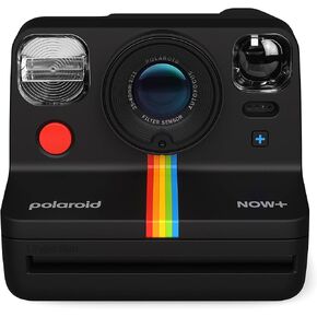 Polaroid Now+ Generation 2 - Camera + Film Bundle (16 Photos Included) - White - Bluetooth Connected App Controlled Instant Film Camera (6437)