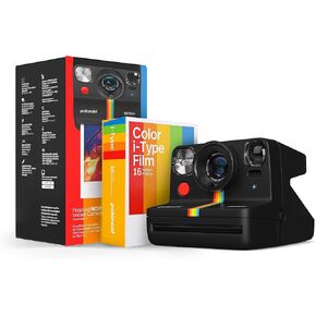Polaroid Now+ Generation 2 - Camera + Film Bundle (16 Photos Included) - White - Bluetooth Connected App Controlled Instant Film Camera (6437) in Kuwait