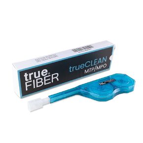 trueCABLE Fiber Optic Dual Position Pen Click Cleaner, SC/ST/FC, 800+ Cleans, UPC/APC Connector Ferrules, 2.50mm, 1 pc