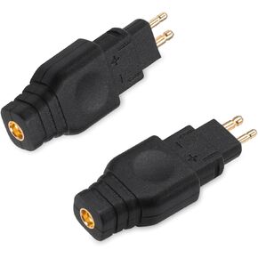 okcsc MMCX Cable Adapter Work for MMCX Cable Connected to Sennheiser HD414 HD650 HD600 HD580 HD565 HD545 HD535 HD525 HD265 HD25 Headset Connector Black